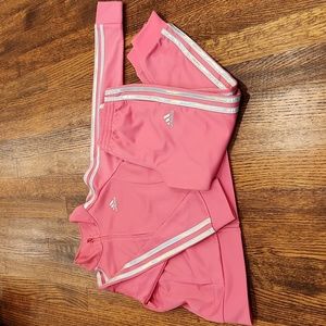 Girls adidas track suit